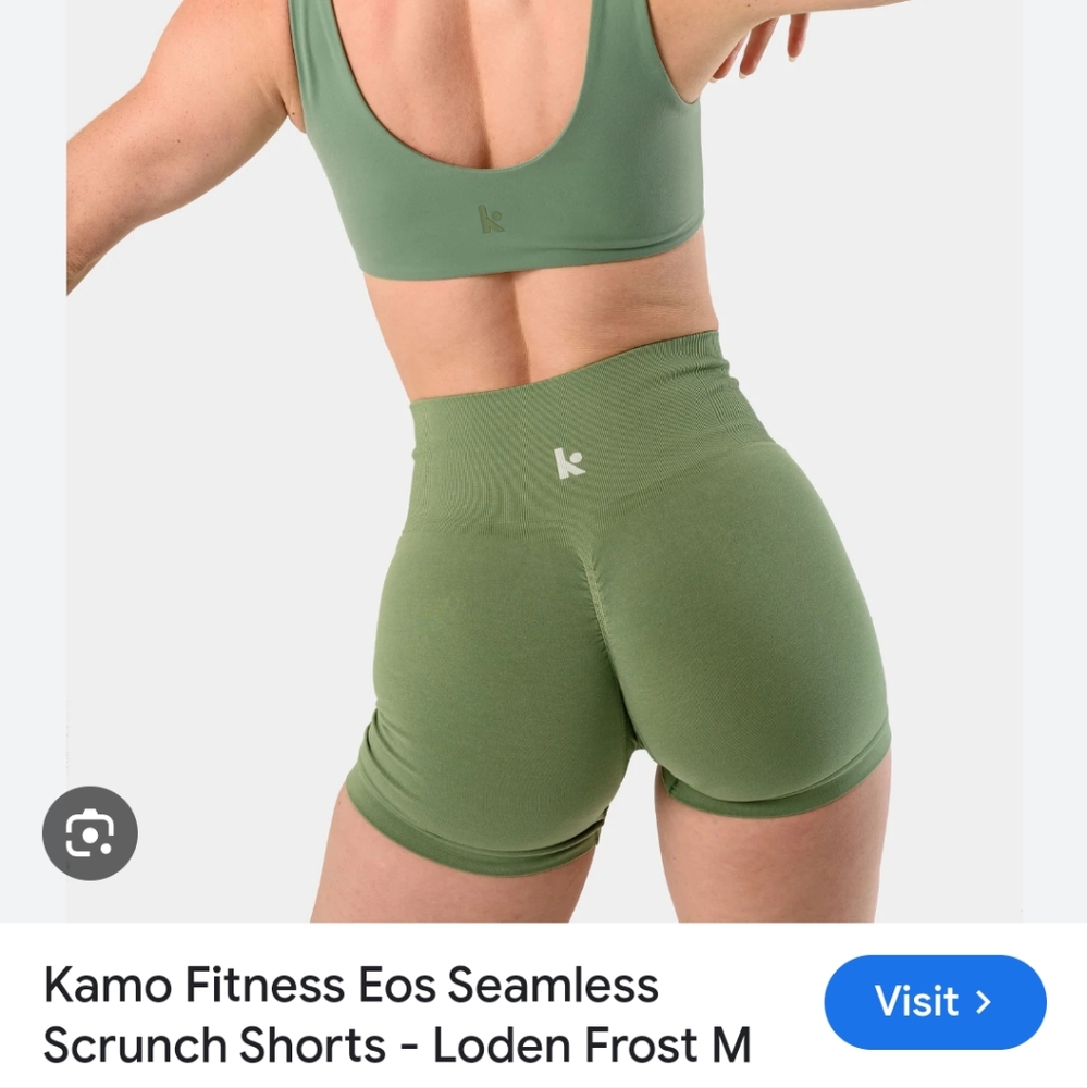 Kamo Fitness Eos Scrunch Seamless Shorts (L)